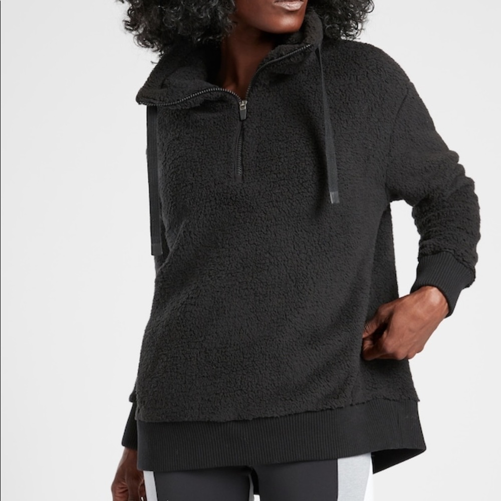 Athleta Talus Sherpa Half Zip